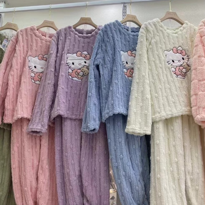 🎈พร้อมส่ง🎈ล่าสุด ชุดนอนนาโน อบอุ่นและหนานุ่มสบายสุดๆลายน่ารัก