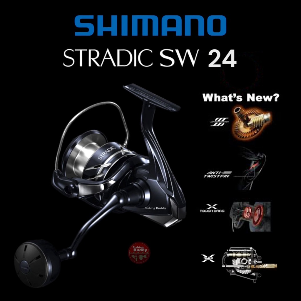 รอกสปิน SHIMANO STRADIC SW 2024 ของแท้100%