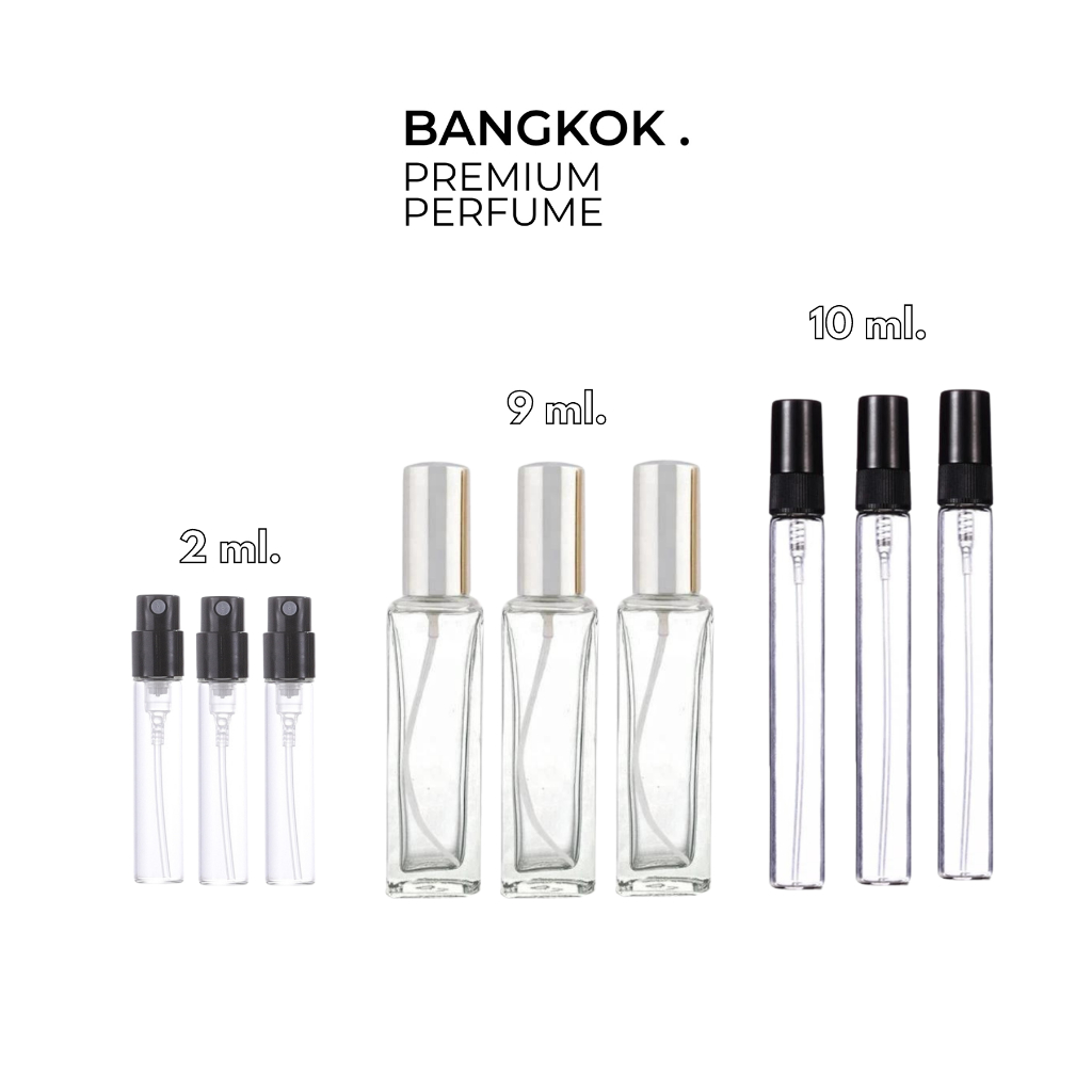 ขวดสเปรย์ 2ml 10ml ขวดพกพา ขวดเทสเตอร์ ขวดหนา ขวดพร้อมฝา หัวสเปรย์ ขวดรีฟิล ขวดเปล่า