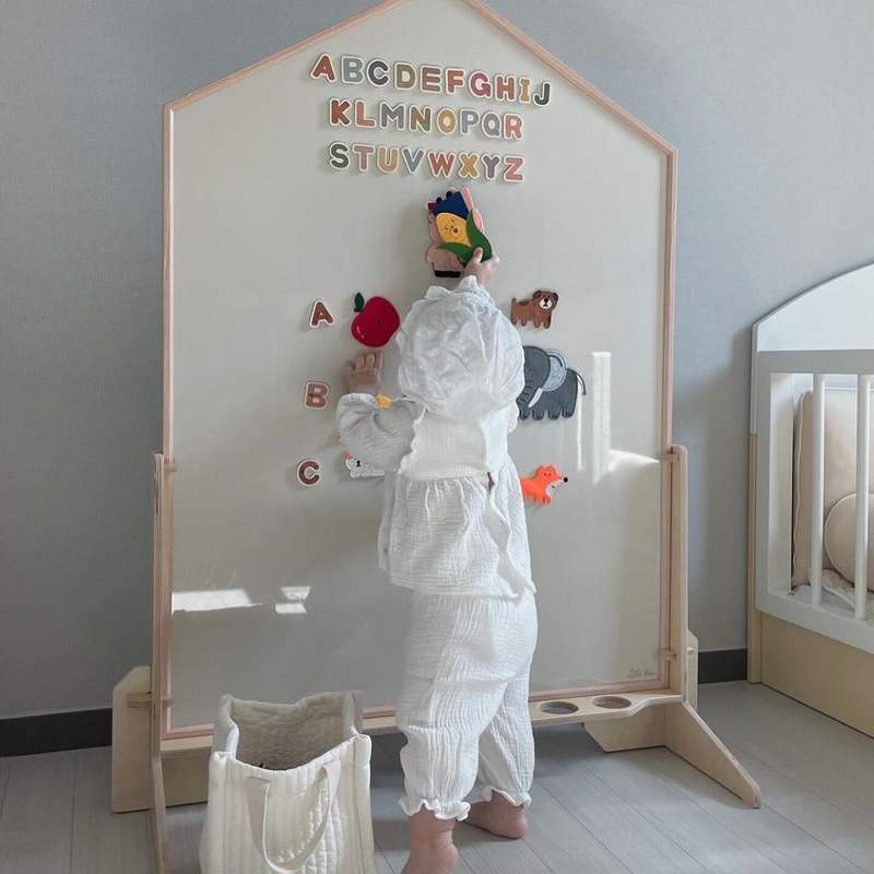 [Noriter Project] Signature Double Sided Toddler Magnetic Board Home Play  กระดานดำไวท์บอร์ดแม่เหล็ก