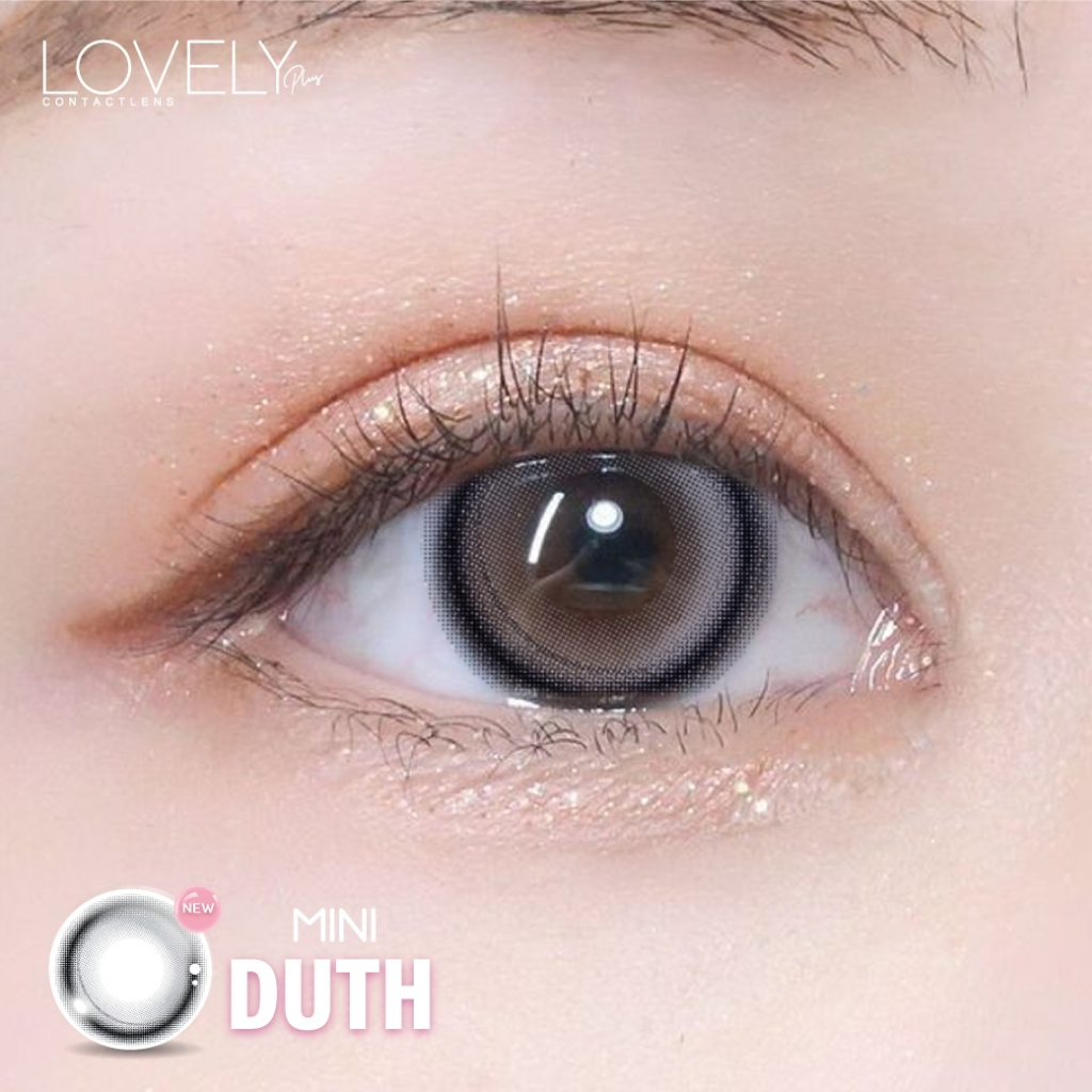 คอนแทคเลนส์🌈Mini Duth🌈 Brown / Gray (Lovelylens) ขนาดมินิ💖 - รูปที่ 5
