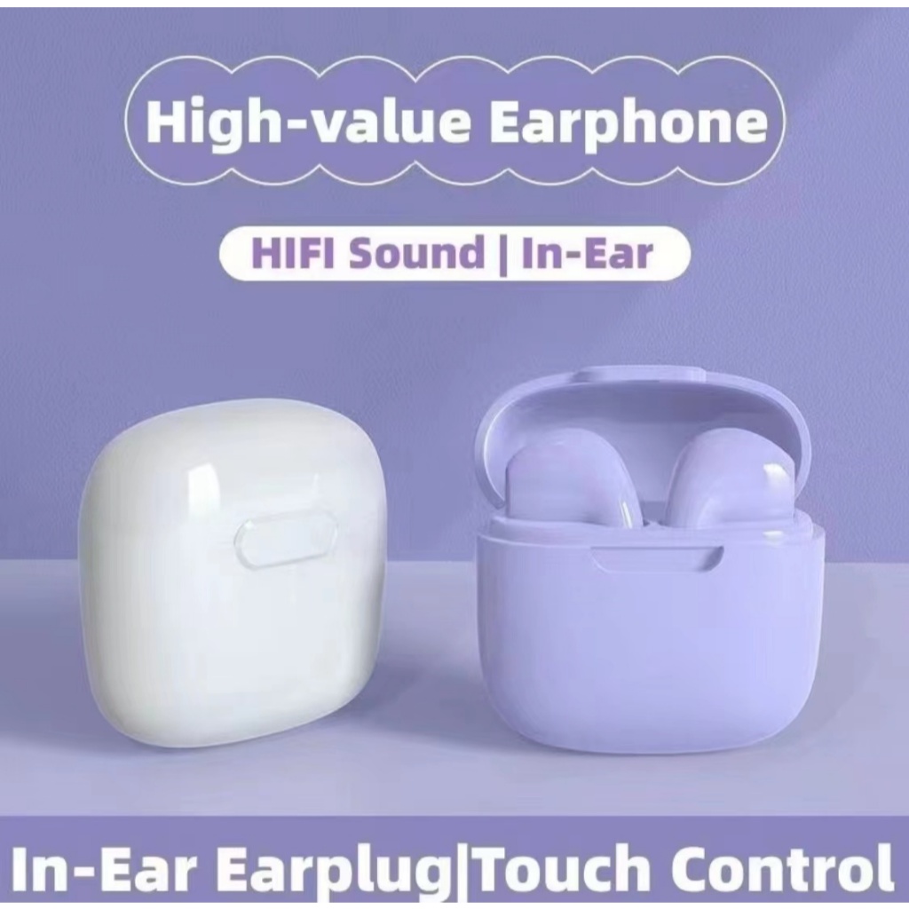 หูฟังบลูทูธไร้สายTWS B2 เวอร์ชั่น5.3 มาใหม่ คุณภาพเสียงดี ฟังชัด ใช้งานง่าย พกพาสะดวก มีหลายสีให้เลือก