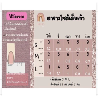 (เล็บปลอม) เล็บเจลลายเชอรี่ เล็บปลอมพร้อมติด งานเจลเเท้100%ทุกขั้นตอน (ฟรีกาว+ตะไบ)