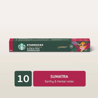 ใหม่ Starbucks Nespresso capsule กาแฟแคปซูล สตาร์บัคส์ ของแท้พร้อมส่ง แคปซูลกาแฟสตาร์บัค (บรรจุ10แคปซูล)