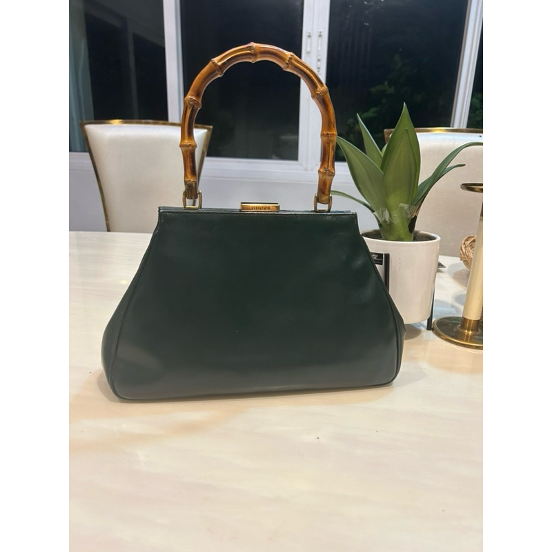 Gucci bamboo แท้มือสอง