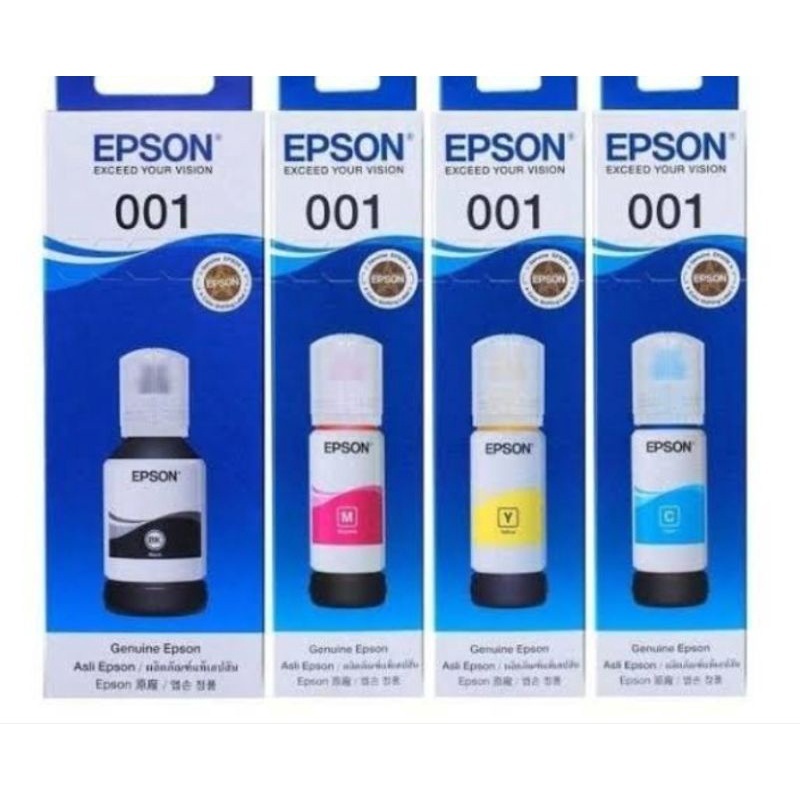 EPSON 001 / C13T03Y หมึกแท้งค์กันน้ำ ของแท้ *VP COM**คนขายหมึก*
