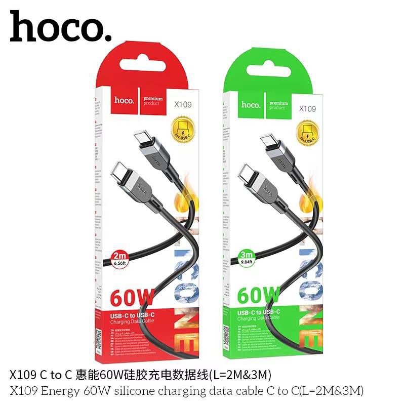 Hoco X109 สายชาร์จรุ่นใหม่ล่าสุดชาร์จเร็วสีสวยทนทานแท้ 100% - รูปที่ 3