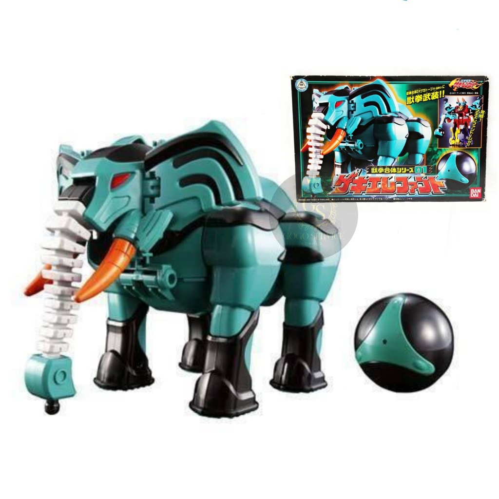 หุ่นยนต์ เกคิเรนเจอร์ เกคิอีเลฟเฟนท์ Gekiranger DX Geki Elephant ของใหม่ ของแท้ Bandai