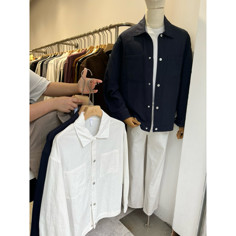 PAPA.XQ NOVA SHIRT (NEW! เสื้อเชิ้ตแขนยาว มินิมอลสไตล์ พร้อมส่ง )