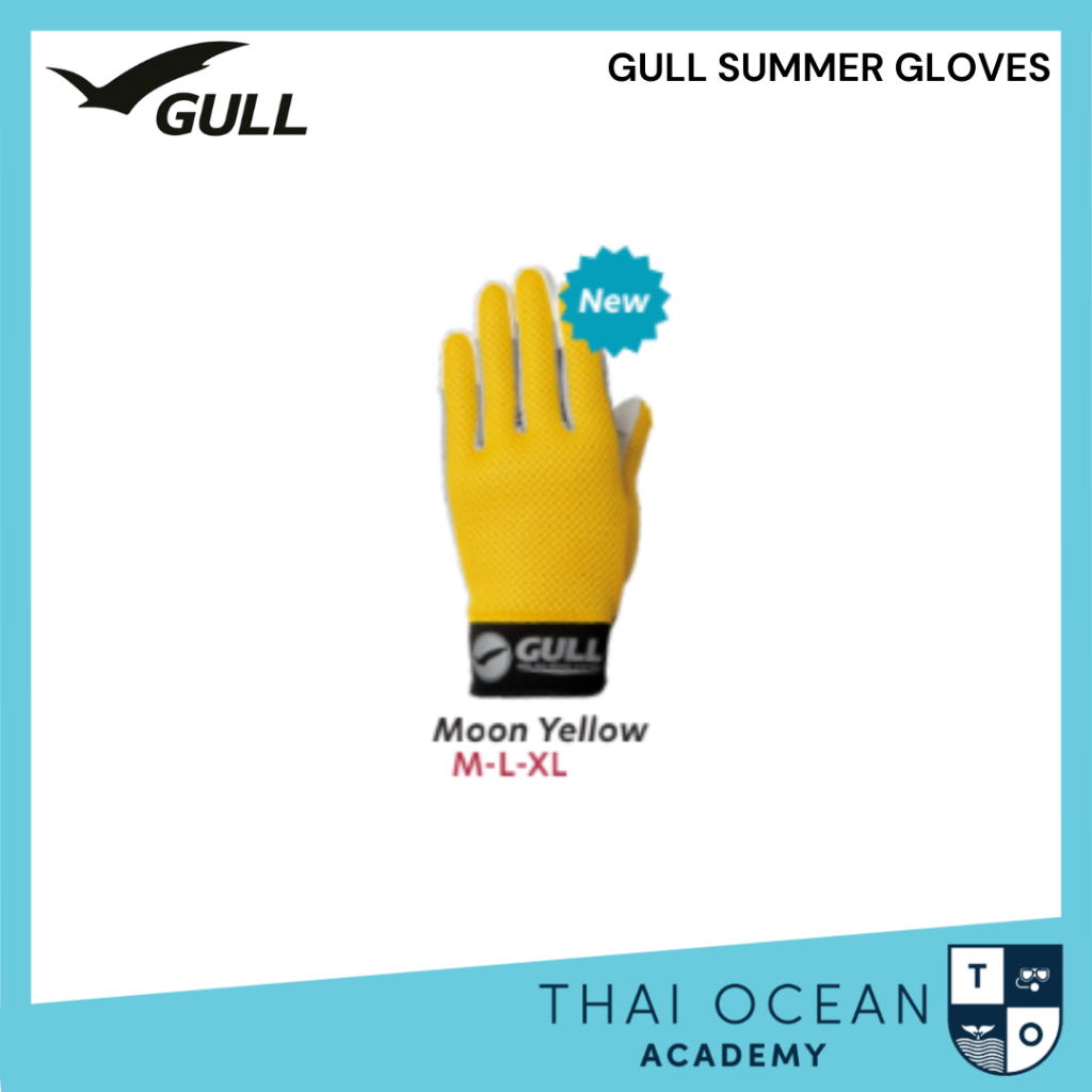 GULL SUMMER GLOVES MEN ถุงมือดำน้ำ สำหรับผู้ชาย ราคา ถูกที่สุด ดีลบีเคเค แกลเลอรีภาพที่ 2