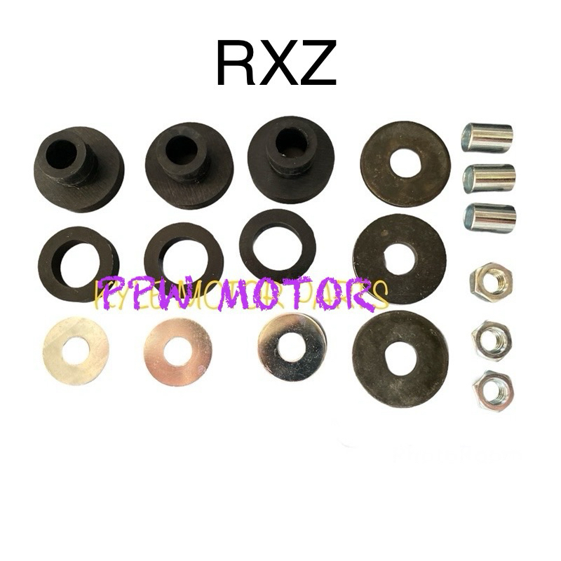 ชุดยางและสกรูโคมไฟท้าย RXZ