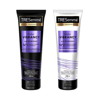 แชมพู ครีมนวด สำหรับผมกัดสี เทรซาเม่  TRESemme  HAIR PURPLE …