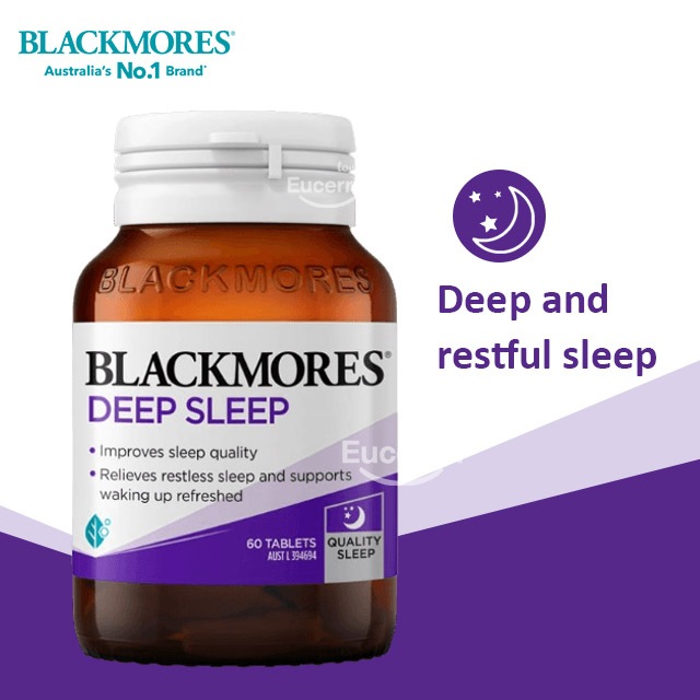Blackmores Deep Sleep 60 Tablets รองรับการนอนหลับลึก พักผ่อนอย่างสบาย