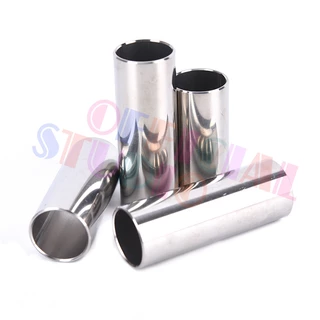 แท่งสไลด์กีตาร์ มี 4 ตัวเลือก Chrome plated Guitar Slide ｛ส่งเร็ว 🚀｝