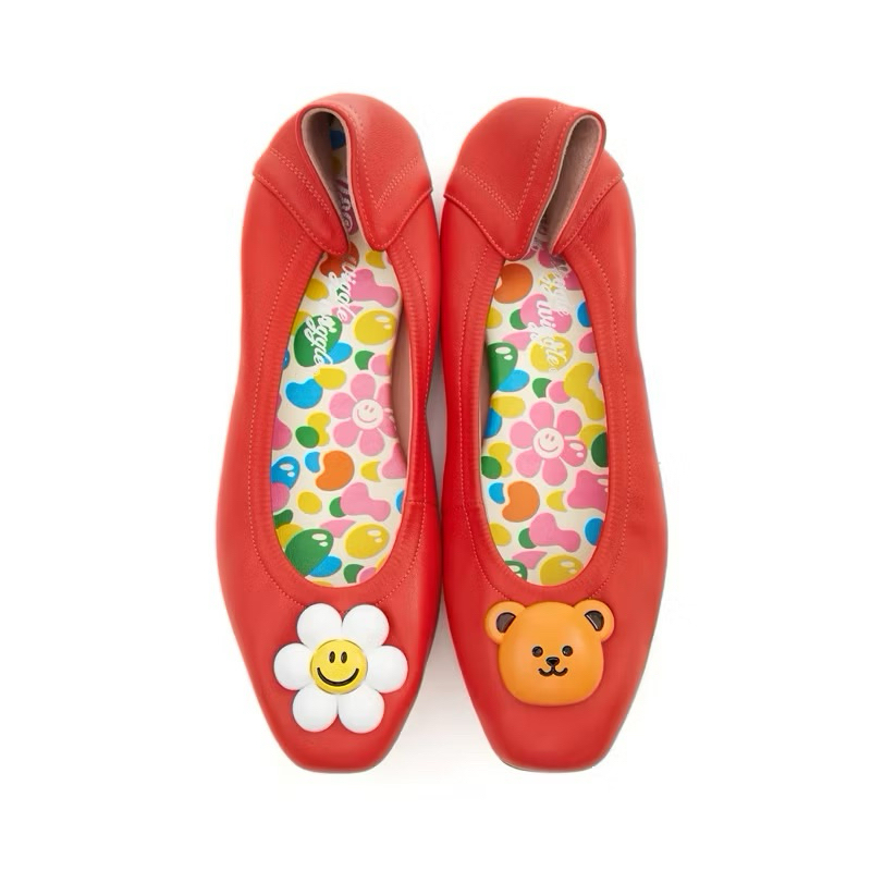 พร้อมส่ง📦รองเท้าหนังแกะ O&B x wiggle แท้💯% (ใช้โค้ดลด 30%ได้‼️)