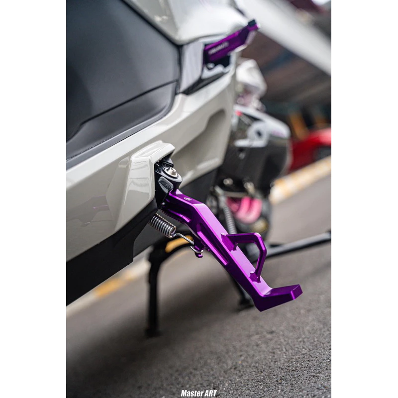 ขาตั้งข้างแต่ง CNC CR Racing สำหรับ Giorno+ / LEAD125 / FORZA / PCX160 / SCOOPY I thumbnail 6