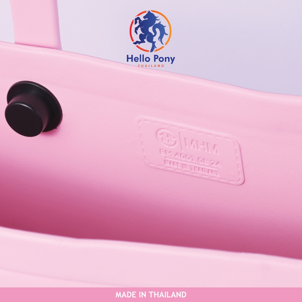 Hello Pony กระเป๋าสะพายไหล่ EVA กระเป๋าถือ กันน้ำ ความจุขนาดใหญ่ แฟชั่น สำหรับคุณผู้หญิง ขนาด 30 x 36 รุ่น BM4001 - รูปที่ 2