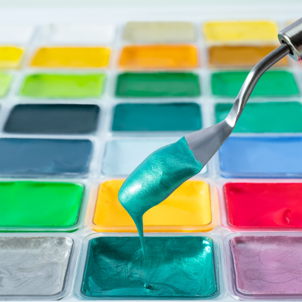 MIYA GOUACHE สีกวอช 56สี 30ml สีโปสเตอร์ ประกอบด้วยสีเมทัลลิก 8 สี、สีนีออน 6 สี、และสีพื้นฐาน 42 สี - รูปที่ 2