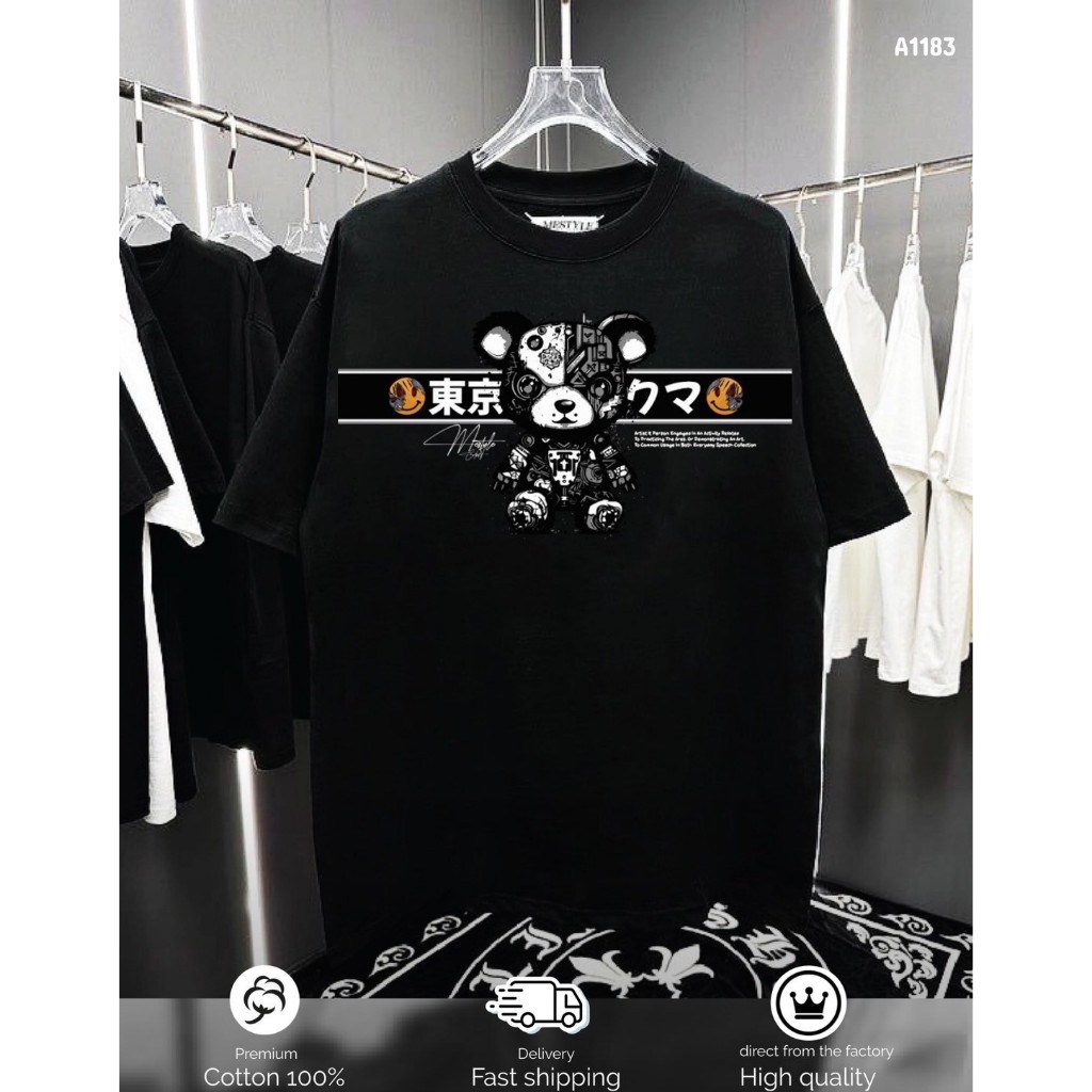 เสื้อ A1183 เสื้อยืด คอกลม COTTON 100% เกรดพรีเมี่ยม จัดโปรโมชั่นลดราคาให้มากกว่า 50%