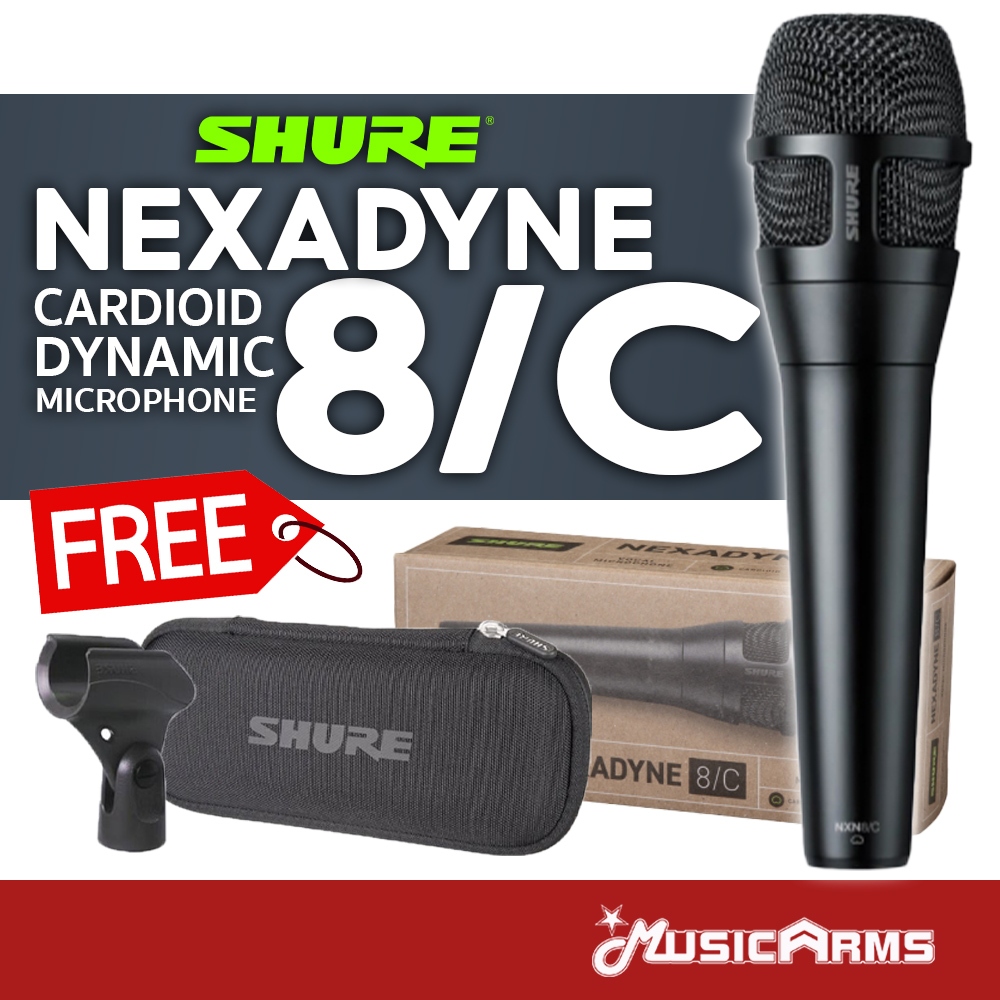 Shure Nexadyne 8/C Cardioid ไมโครโฟน Shure NXN8C ไมค์ไดนามิค Dynamic Microphone