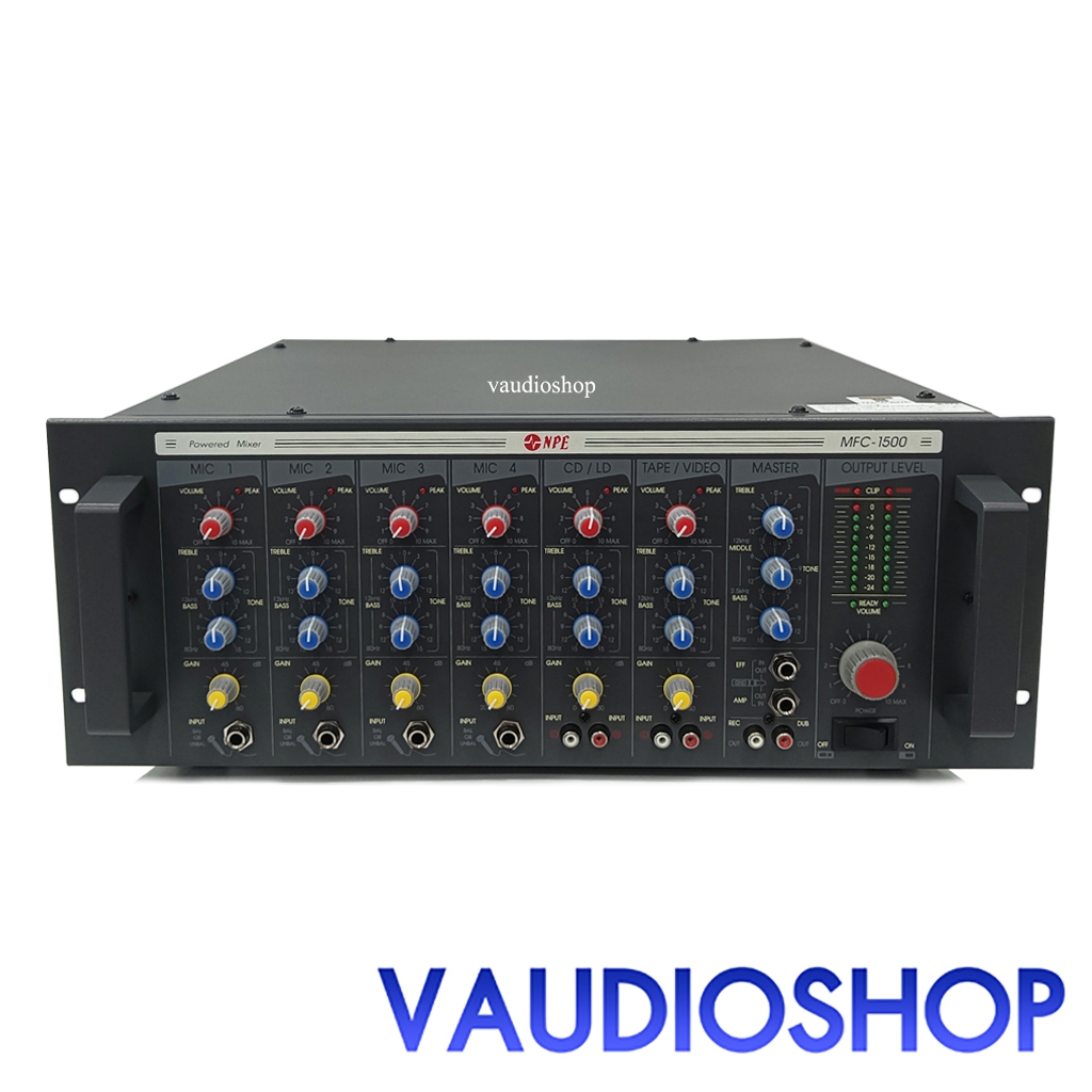 NPE MFC-1500 Power Mixer Amp เครื่องขยายเสียง แอมป์ เพาเวอร์มิกซ์ เอ็นพีอี MFC1500