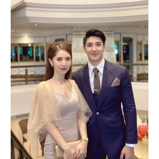 ❗SALE❗เนคไทน้ำตาลลายขวางในตัว 2.5/3นิ้ว