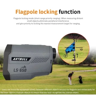 กล้องวัดระยะกอล์ฟ Golf 3 เลนส์ รุ่นใหม่ ARTBULL LS-650 ( 650เมตรGolf )Laser Rangefinder 3 Lens LS 650 กันน้ำระดับ IP