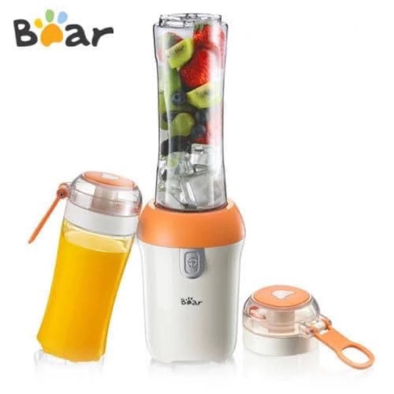 BEAR เครื่องปั่นน้ำผลไม้ รุ่น BR0010 (600 ml) (ฟรี โถปั่น 400 ml) ปั่นน้ำผลไม้ เครื่องปั่น Electric 