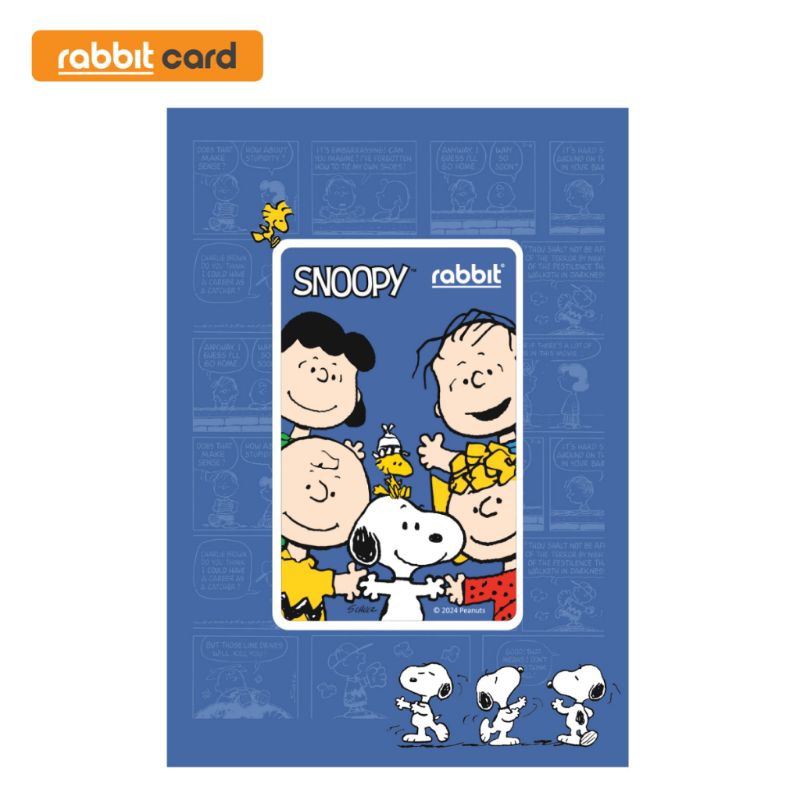 RABBIT card บัตรแรบบิท SNOOPY สำหรับบุคคลทั่วไป SN002