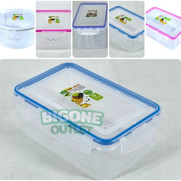 BigOne กล่องถนอมอาหาร กล่องข้าว Big Lock ฝาล็อคสูญญากาศ มีหลายแบบให้เลือก