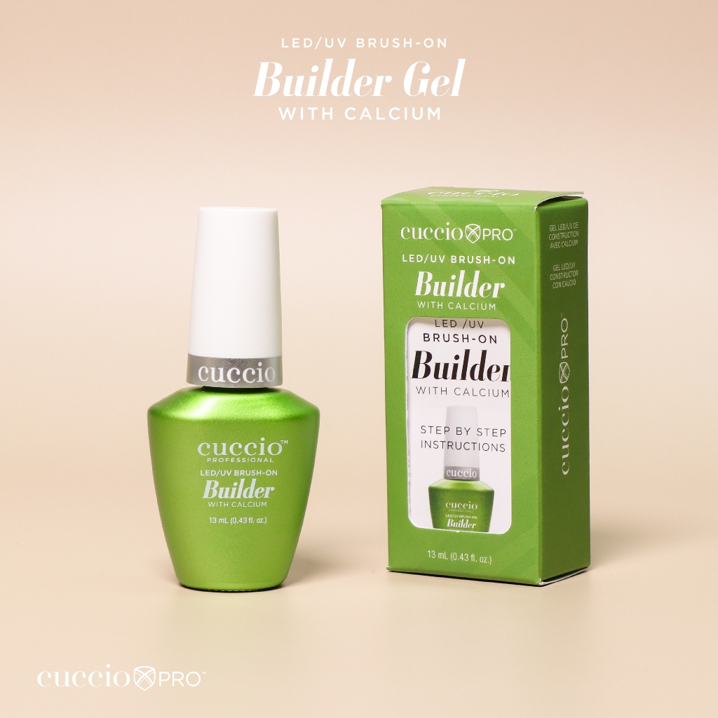 เจลบิวเดอร์ ผสมแคลเซียมบำรุงเล็บ Cuccio Builder Gel (ต้องอบ) ขนาด 13ml.