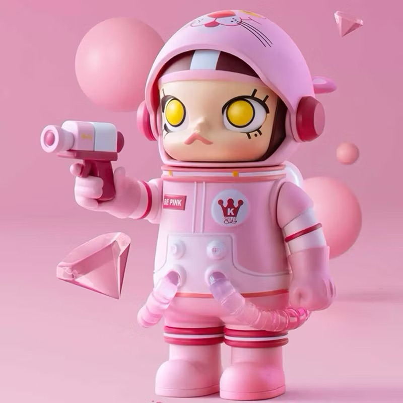 MEGA SPACE MOLLY 100% Series 2 PINK PANTHER[พร้อมส่ง]