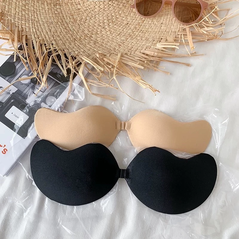 A04-บราปีกนก ทรงมะม่วง ดันอกชิด เป็นทรงสวย เก็บเนื้อได้ดี กันน้ำ กันเหงื่อ ใช้ซ้ำได้มากว่า 10 ครั้ง