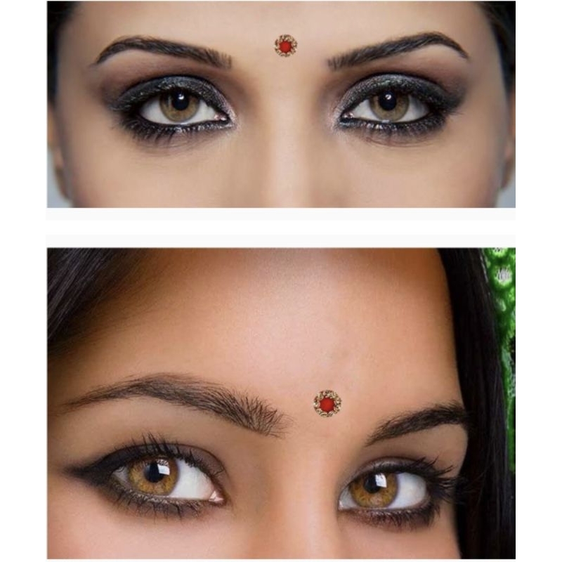 Bindi stickers india fashion with sari lehnga forehead stickers สติ๊กเกอร์บินดี สติกเกอร์ติดหน้าผากแฟชั่นอินเดีย