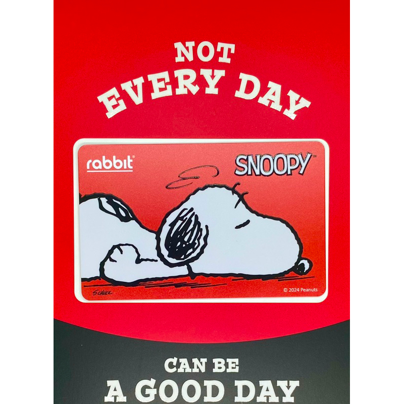 (ใกล้หมด) Rabbit Card บัตร BTS บัตรแรบบิท Snoopy สำหรับบุคคลทั่วไป (Dream)