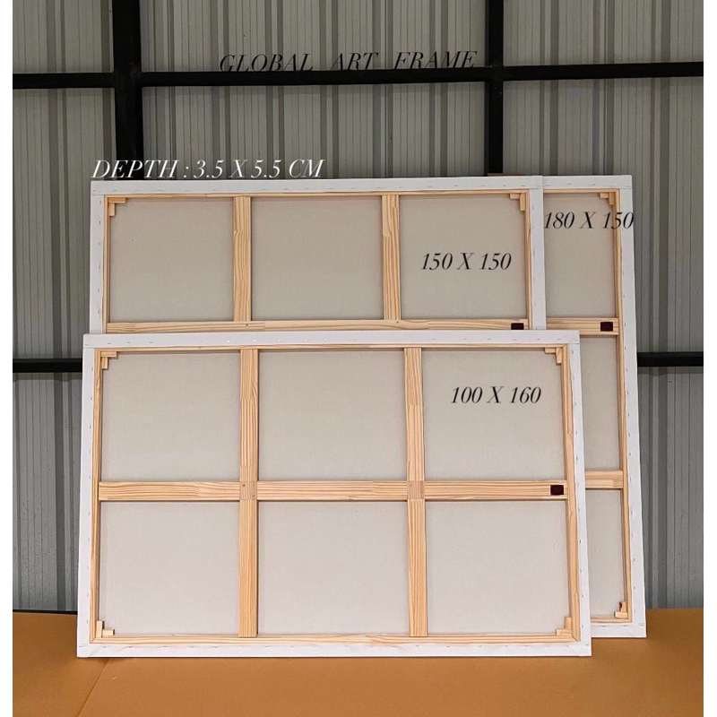 พร้อมส่ง เฟรมผ้าใบวาดรูปขนาดใหญ่(SIZE100-180cm)PROFESSIONAL ARTISTS GRADEรุ่นHEAVY-DUTY