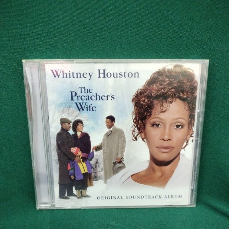 แผ่น cd เพลง Whitney Houston - the preacher's wife แผ่นแท้ มือสอง