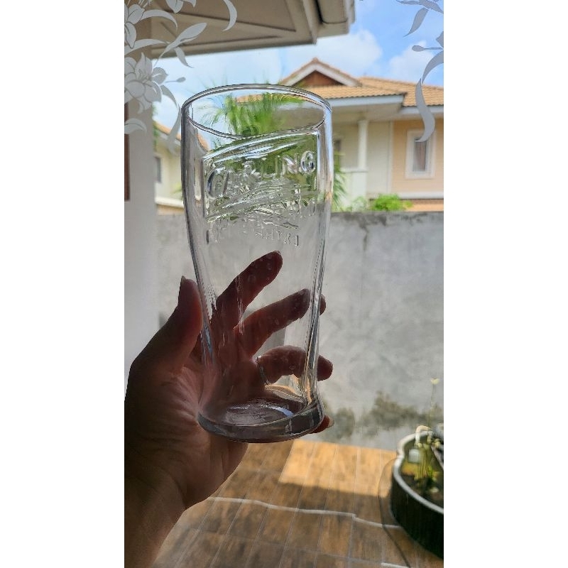 🍺ใบสุดท้าย แก้ว Carling รุ่น Classic ขนาด 1 Pint หายากมาก