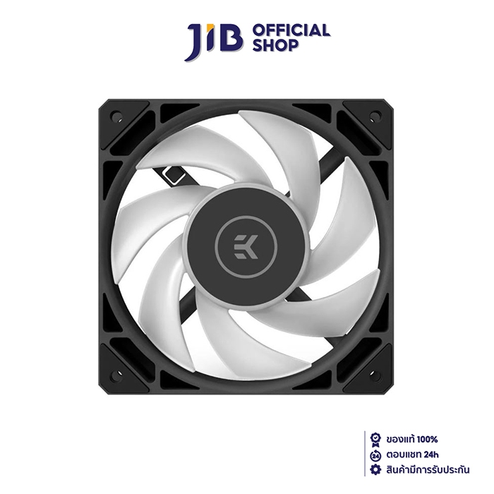 CASE FAN (พัดลมเคส) EKWB EK-LOOP FPT 120 D-RGB (BLACK )