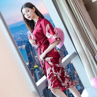 Kimono ชุดกิโมโน ผ้าซาตินเนื้อดี เกรดพรีเมี่ยม นุ่ม คลุมสบาย…