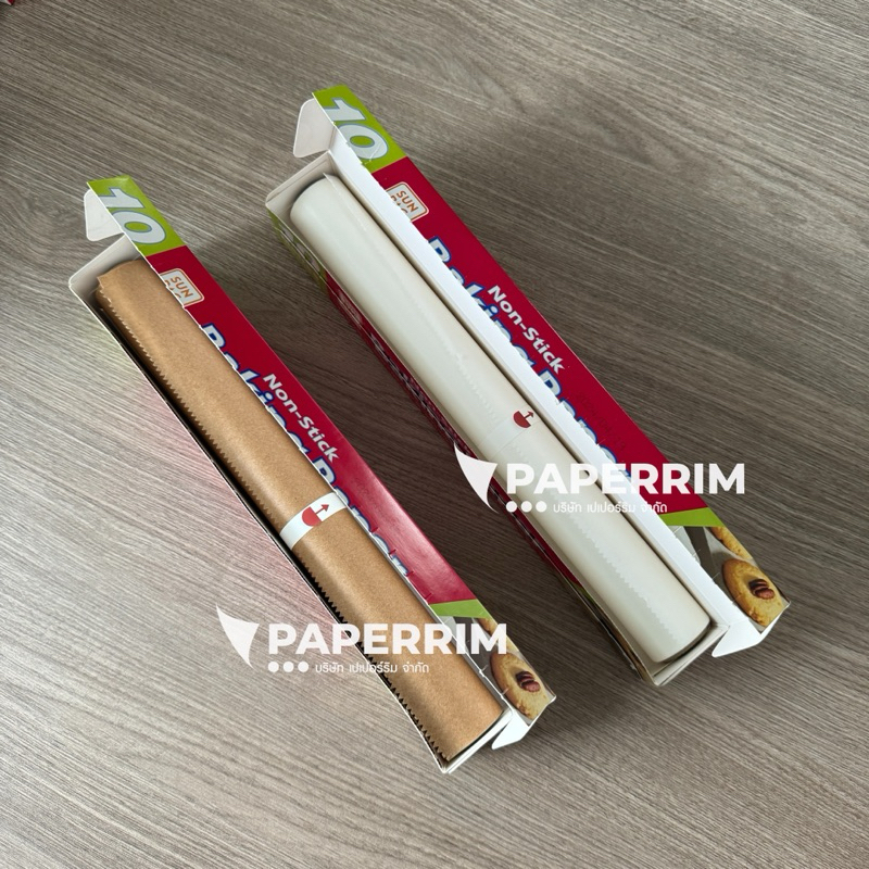 กระดาษไขรองอบ baking paper ขนาดกว้าง 30 ซม. ยาว 10 เมตร