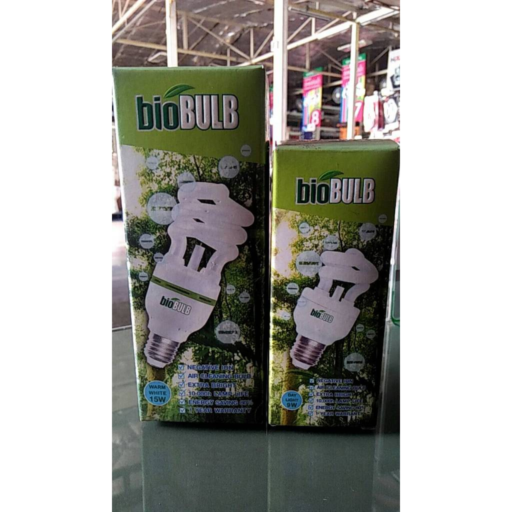 หลอดประหยัดไฟฟอกอากาศ DAY LIGHT BIO BLUB PHILIPS
