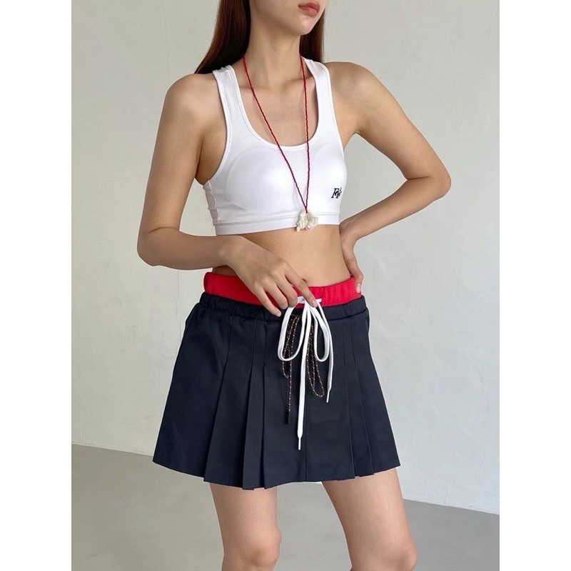 𝗠𝗜𝗡𝗜 𝗣𝗟𝗘𝗔𝗧𝗘𝗗 𝗦𝗞𝗜𝗥𝗧📍(450฿) เทรนด์นี้ที่สาวๆต้องมี! กระโปรงจับจีบพลีทด้านหน้า มีซับในกางเกง onseason