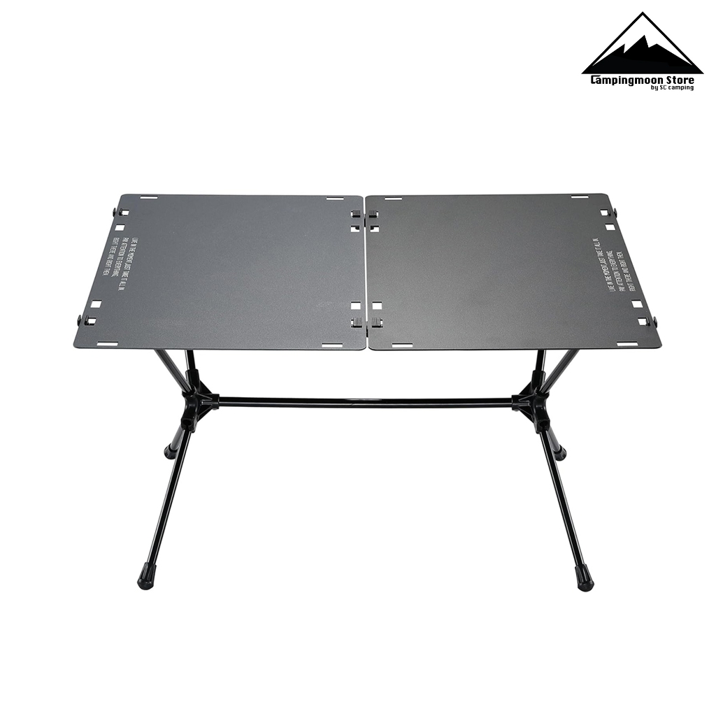 โต๊ะอลูมิเนียม Campingmoon T-510 | T-520 สไตล์ Tactical เลือกท็อปได้ น้ำหนักเบา ประกอบได้หลายแบบ
