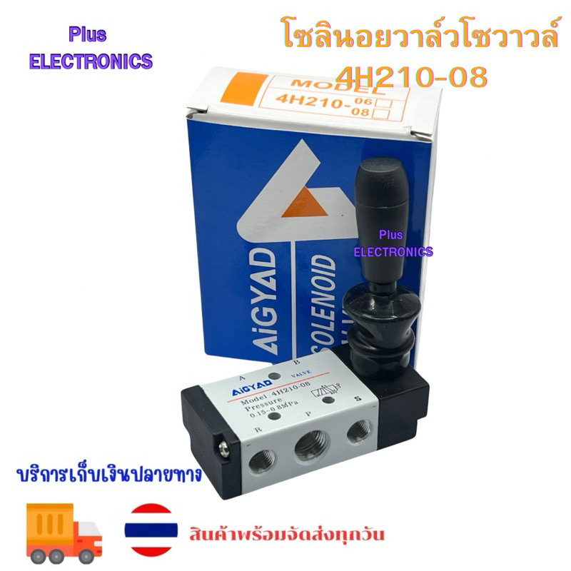 วาล์วแบบมือโยก ( HAND VALVE ) - Type : 4H210-08 สินค้าใหม่