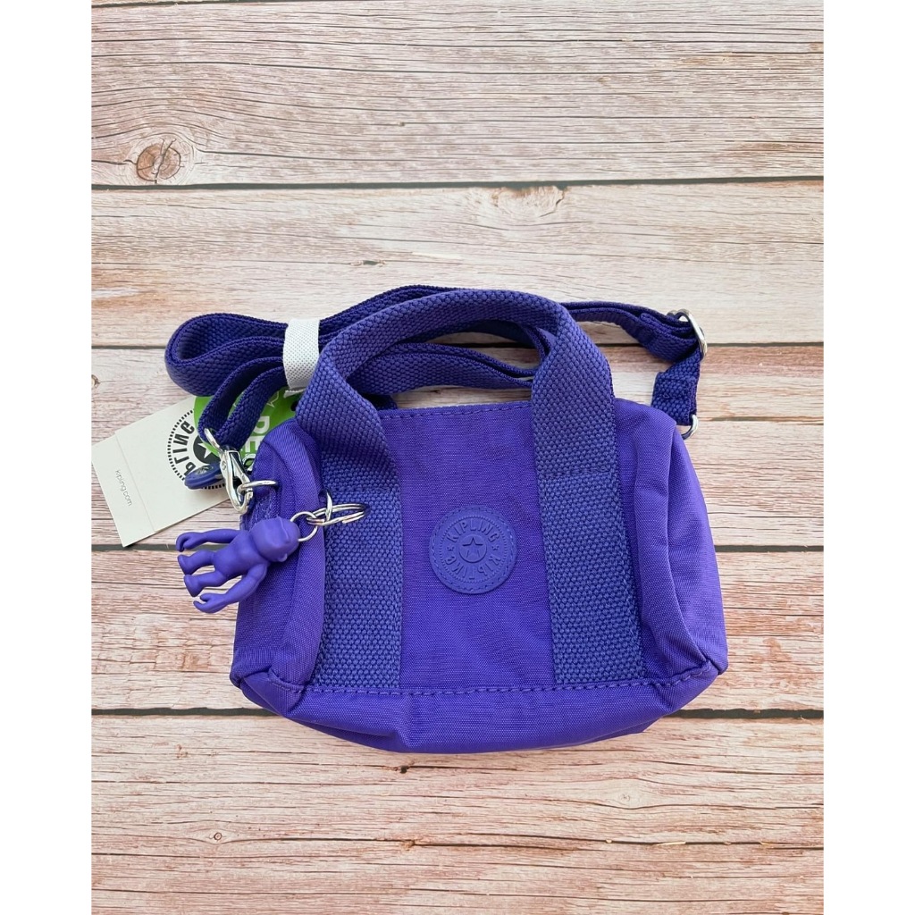 Kipling Bina Mini กระเป๋าสะพายข้าง ทรงหมอน ใบเล็ก ของแท้ พร้อมส่ง