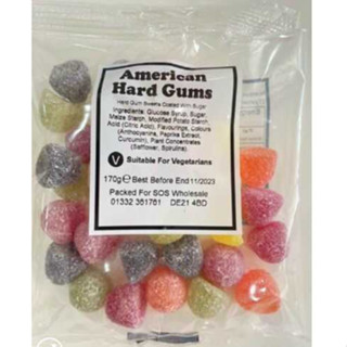 Bumper Bag American Hard Gums 170g