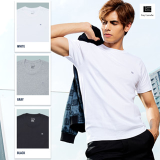 Guy Laroche BODY FIT เสื้อยืด Guy Laroche ผู้ชาย T-Shirt ( มี 3 โทนสีสุภาพ )(JVU2423R8)