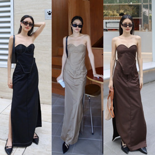 Strapless with skirt เกาะอก กระโปรงยาว basicselected