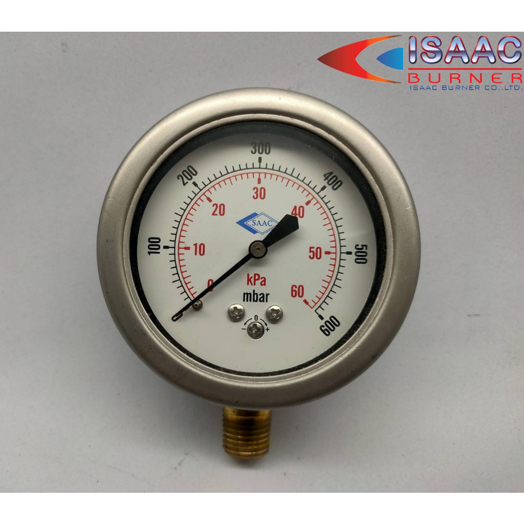 Pressure Gauge "ISAAC"  Range : 0-600 mbar